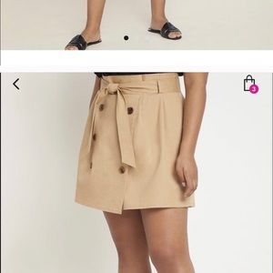 LOOKING FOR - paper bag skirt
